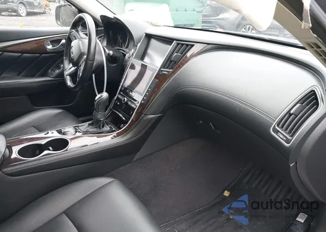 2019 Infiniti Q50 3.0T Luxe z USA, uszkodzony, nr VIN JN1EV7ARXKM552133